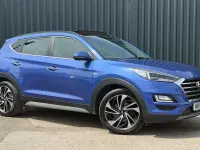Used Hyundai Tucson Premium SE 185 HP (136 kW) 2019 Blue SUV