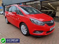 Used Vauxhall Zafira Tourer 140 HP (102 kW) 2016 Red MPV