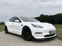 Used Tesla Model 3 Standard Range 180 kW (245 HP) 2023 White Sedan