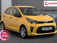 Used Kia Picanto 66 HP (48 kW) 2021 Yellow Hatchback