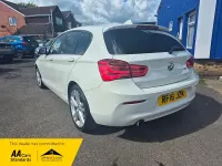 Used BMW 118 136 HP (100 kW) 2016 White Hatchback