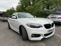 Usado BMW 220 M Sport 190 CV (139 kW) 2015 Blanco Coupe