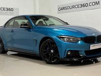 Used BMW 420 M Sport 184 HP (135 kW) 2019 Blue Cabriolet
