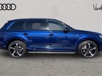 Used Audi Q7 Black Edition 281 HP (206 kW) 2023 Blue SUV