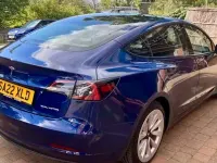 Used Tesla Model 3 Long Range AWD 366 kW (498 HP) 2022 Blue Sedan