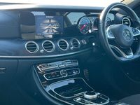 Used Mercedes E220 AMG line 194 HP (142 kW) 2017 Black Sedan