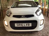 Used Kia Picanto 66 HP (48 kW) 2016 White Hatchback
