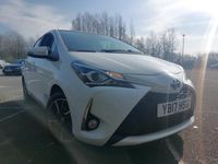 Used Toyota Yaris Design 2017 White Hatchback