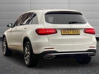 Used Mercedes GLC220 AMG line 170 HP (125 kW) 2017 Polar white Estate
