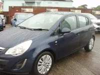 Used Vauxhall Corsa 100 HP (73 kW) 2011 Blue Hatchback