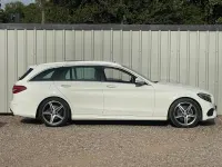 Used Mercedes C220 AMG Line Premium Plus 167 HP (122 kW) 2015 White Estate
