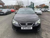 Used Seat Leon SE 110 HP (80 kW) 2015 Black Hatchback