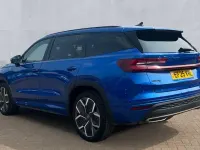 Used Skoda Kodiaq SportLine 150 HP (110 kW) 2025 Blue SUV