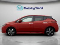Used Nissan Leaf Tekna 160 kW (218 HP) 2021 Red Hatchback
