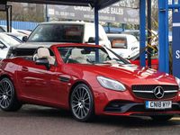 Used Mercedes SLC300 AMG line 2018 Red Cabriolet