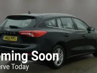 Used Ford Focus Zetec 125 HP (91 kW) 2021 Black Estate