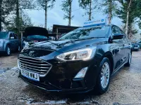 Used Ford Focus Titanium 120 HP (88 kW) 2018 Black Estate