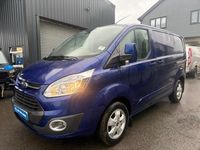 Used Ford Transit Custom Limited 125 HP (91 kW) 2016 Blue Van