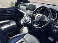 Used Mercedes V220 AMG line 163 HP (119 kW) 2020 Obsidian black MPV