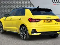 Used Audi A1 Sportback S-Line 150 HP (110 kW) 2019 Yellow Hatchback