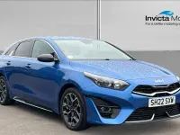 Used Kia ProCeed GT-Line 160 HP (117 kW) 2022 Intense blue pearl Estate