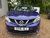 Used Nissan Qashqai Acenta 115 HP (84 kW) 2016 Blue SUV