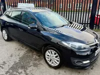 Used Renault Mégane GrandTour Dynamique 110 HP (80 kW) 2014 Black Estate