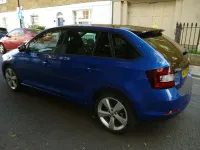 Used Skoda Rapid 2015 Blue Hatchback