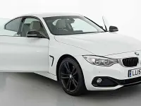 Used BMW 420 Sport Line 2015 White Coupe