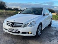 Used Mercedes E250 SE 204 HP (150 kW) 2009 White Coupe