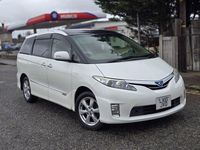 Used Toyota Estima Hybrid 2010 White MPV