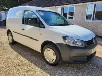 Used VW Caddy 102 HP (75 kW) 2011 White MPV