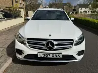 Begagnad Mercedes GLC220 AMG line 170 HK (125 kW) 2017 Vit SUV