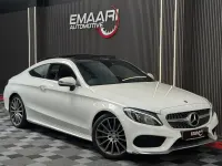 Used Mercedes C200 AMG line 2016 White Coupe