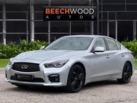 Used Infiniti Q50 Sport Tech 170 HP (125 kW) 2015 Silver Sedan