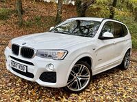 Used BMW X3 M Sport 190 HP (139 kW) 2017 White SUV