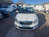 Begagnad Skoda Fabia SE 86 HK (63 kW) 2012 Vit Halvkombi