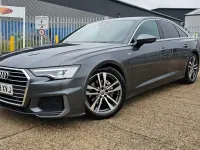 Used Audi A6 S-Line 204 HP (150 kW) 2019 Grey Sedan