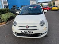 Used Fiat 500 Lounge 69 HP (50 kW) 2016 White Hatchback