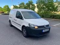 Used VW Caddy Startline 102 HP (75 kW) 2015 White MPV