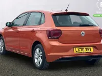 Used VW Polo SE 80 HP (58 kW) 2020 Orange Hatchback