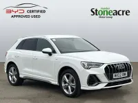 Used Audi Q3 S-Line 150 HP (110 kW) 2022 White SUV