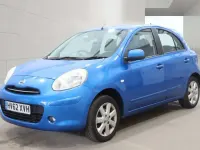 Used Nissan Micra Acenta 80 HP (58 kW) 2012 Blue Hatchback