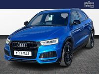 Used Audi Q3 Black Edition 177 HP (130 kW) 2017 Blue SUV