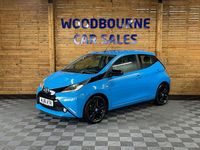 Used Toyota Aygo X-cite 69 HP (50 kW) 2016 Blue Hatchback