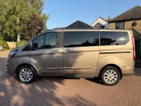 Used Ford Tourneo Custom Titanium 130 HP (95 kW) 2018 Silver champagne Van