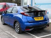 Used Honda Civic SE Plus 100 HP (73 kW) 2016 Blue Hatchback
