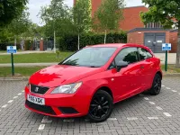 Usado Seat Ibiza SOL 2016 Vermelho Citadino