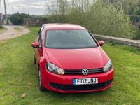 Usado VW Golf VII Match 140 HP (102 kW) 2012 Vermelho Citadino