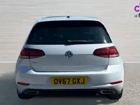 Used VW Golf VII R-line 150 HP (110 kW) 2017 White silver metallic